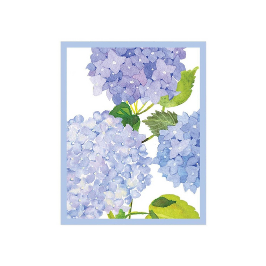 Caspari Hydrangeas and Porcelain Bridge Tallies