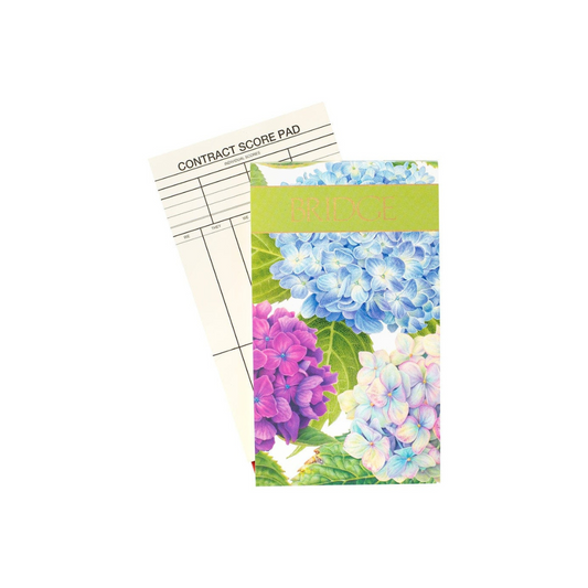 Hydrangea Garden Bridge Score Pad