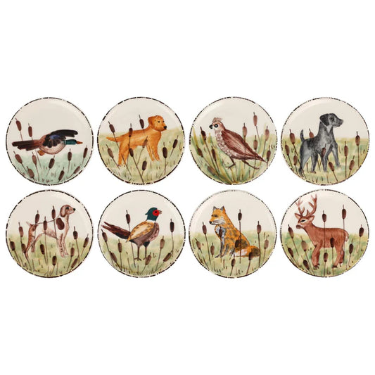 Wildlife Assorted Canape Plates