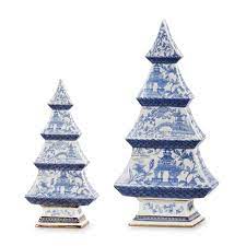 12.5" Chinoiserie Trees