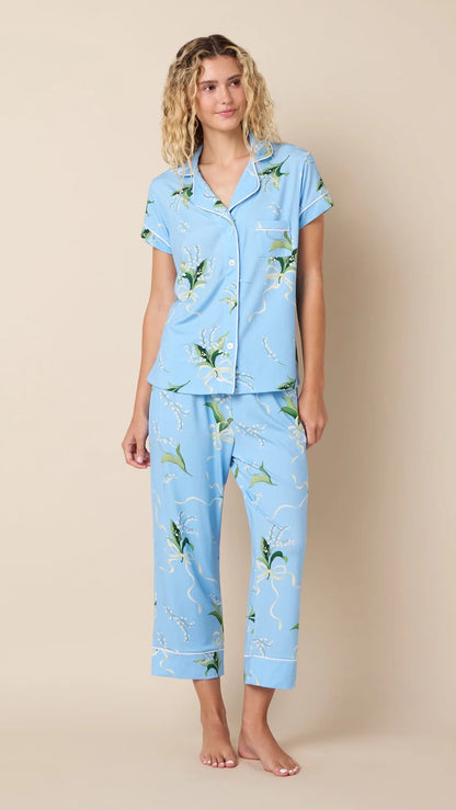 Bouquet & Bow Pima Knit Capri